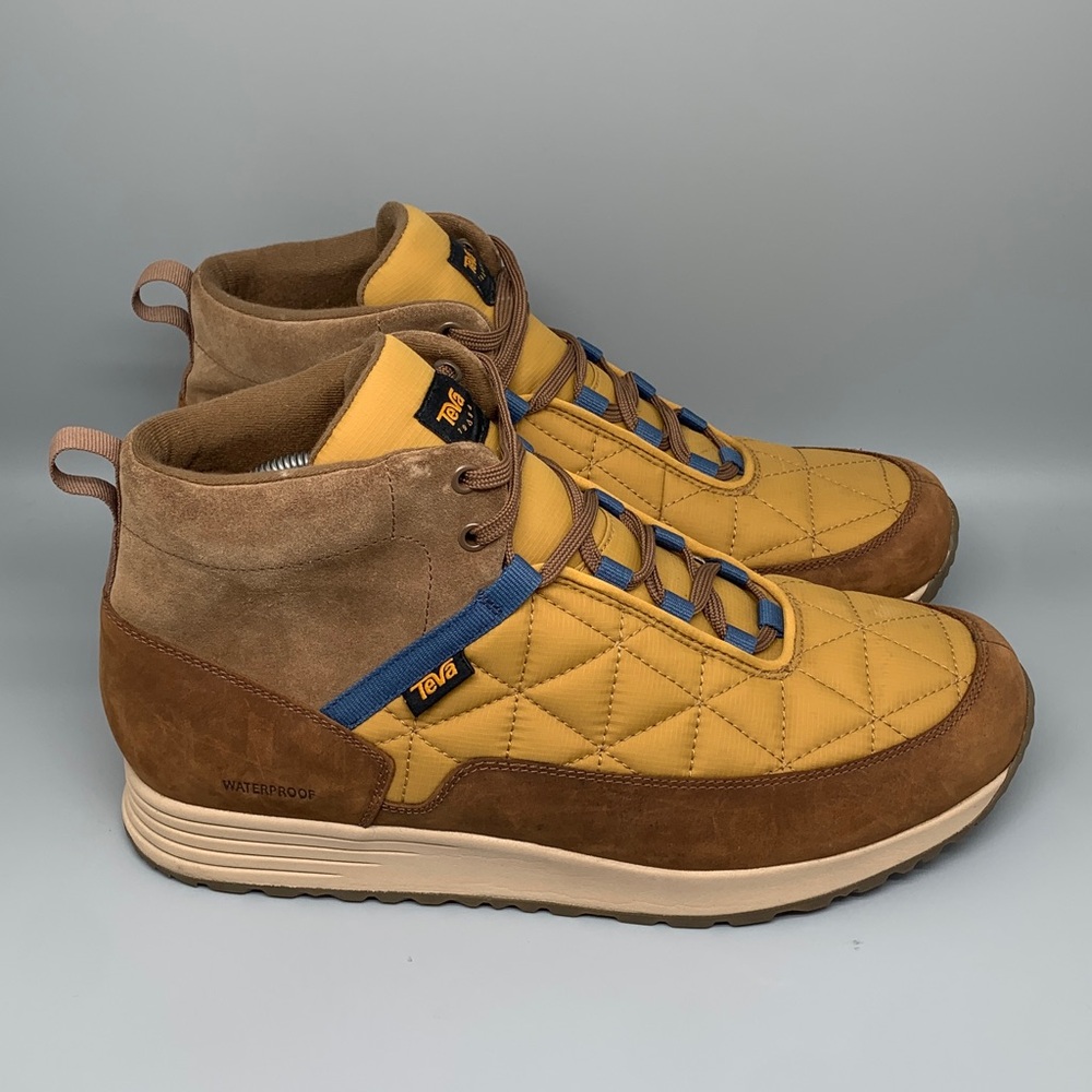 Teva Ember Commute Waterproof Bison Boots 1111755 Men’s Sz 13 EU 47